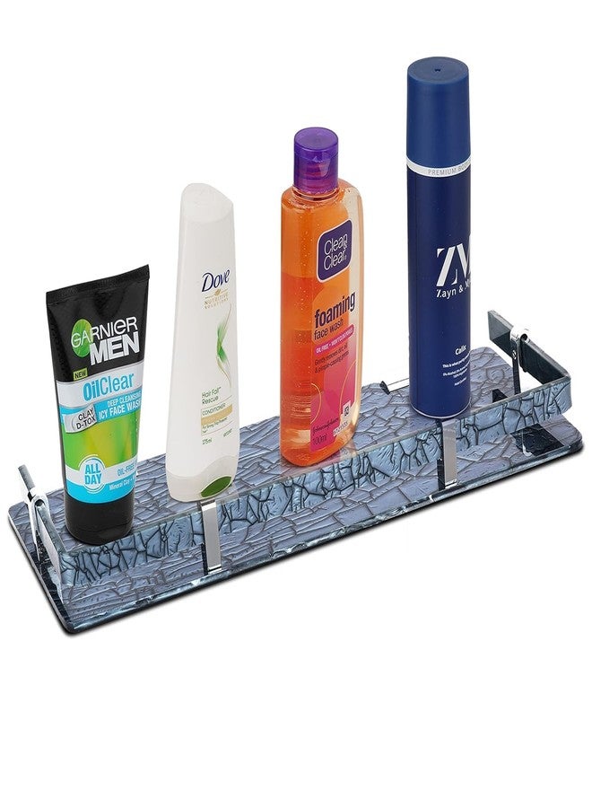 BARCROCK Premium Acrylic Marble Shelf Multipurpose Use for Bathroom Kitchen Bedroom and Office Shelves, Size 12 X 6 Inch Small (Marble Grey) - Image 5