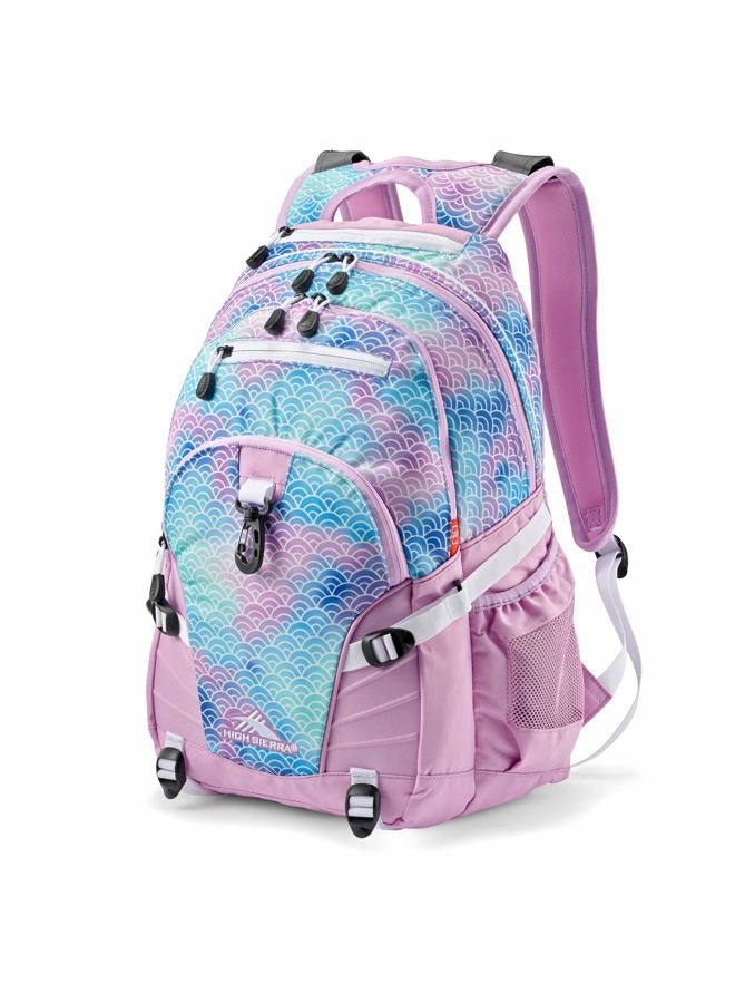 HIGH SIERRA Loop Backpack, Rainbow Scales, One Size, Loop Backpack - Image 1