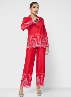 Printed High Waist Pants