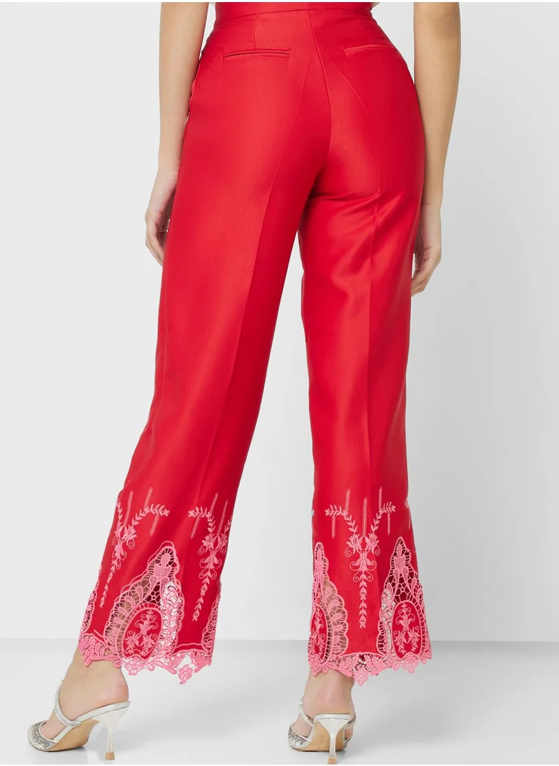 Never fully Dressed Printed High Waist Pants