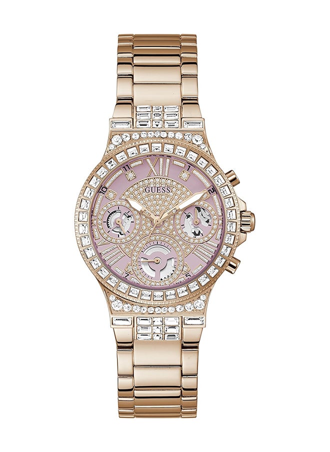 GUESS - GUESS Women's Sport Multifunction Glitz with Crystals 36mm Watch - Image 1