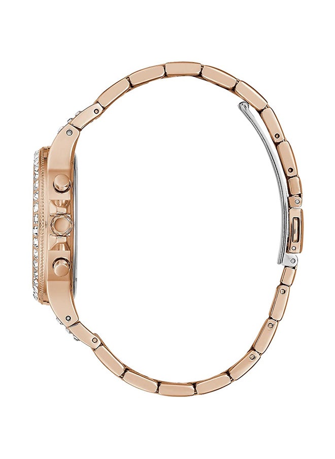 GUESS - GUESS Women's Sport Multifunction Glitz with Crystals 36mm Watch - Image 1