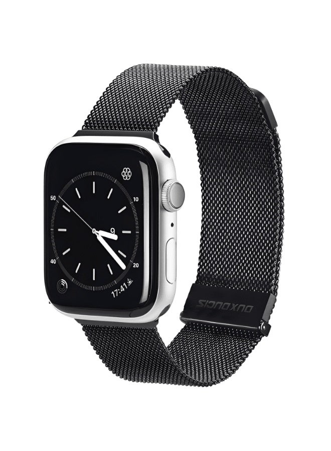 Dux Ducis Milanese Band for Apple Watch 42/44/45mm - Black