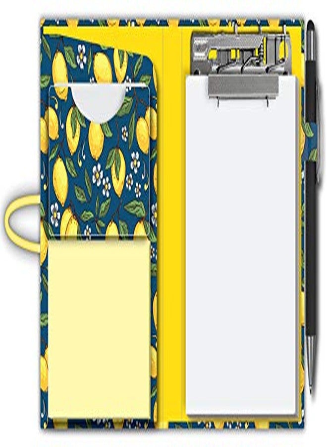 Nourish Small (7x5 in) Memo Pad with Sticky Notes, Stylus Pen & 1 Extra Pad - Image 1