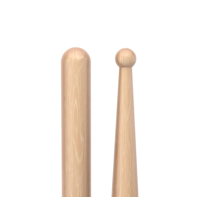 ProMark Finesse 2B Maple Drumsticks, Small Round Wood Tip, One Pair - Image 2