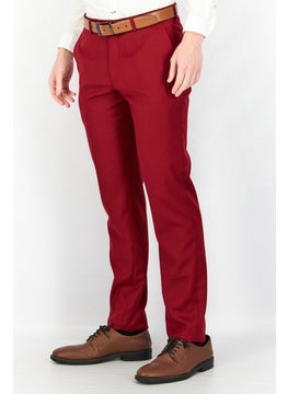 Men Slim Fit Business Solid No Stretch Suit Pants, Red - pzsku/Z009455FAF3BE9BF9A1BAZ/45/_/1739801608/721b6a3a-ce0d-4125-b88e-c147cd9ee246