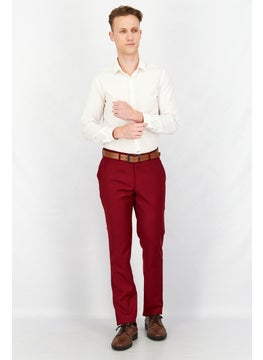 Men Slim Fit Business Solid No Stretch Suit Pants, Red - pzsku/Z009455FAF3BE9BF9A1BAZ/45/_/1739801613/fd302f6d-aac7-4643-8841-fd36d0d414af