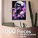 Aihonmin American Astronaut NASA Jigsaw Puzzles for Adults 1000 PiecesPurple Spaceman Jigsaw Puzzle Art 20 x 27 Inches Colorful DIY Puzzles for Home Decoration Family Puzzle Perfect for Game Nights - Image 4