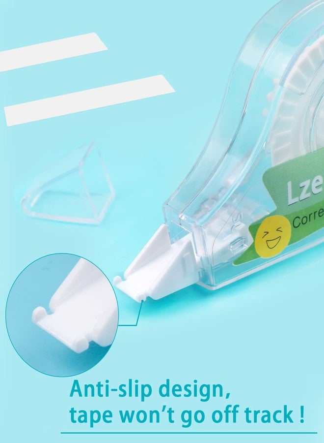 Lzerking Correct Correction Tape,White,32-Count,Transparent Dispenser Shows How Much Tape is Remaining - Image 2