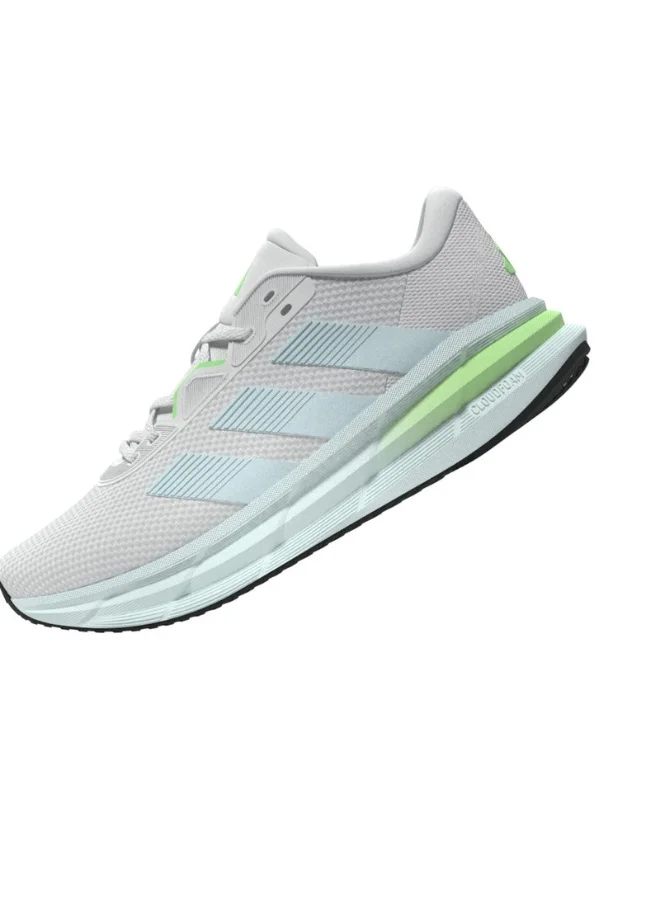 adidas حذاء جري نسائي أبيض جالاكسي  دبليو دبليو