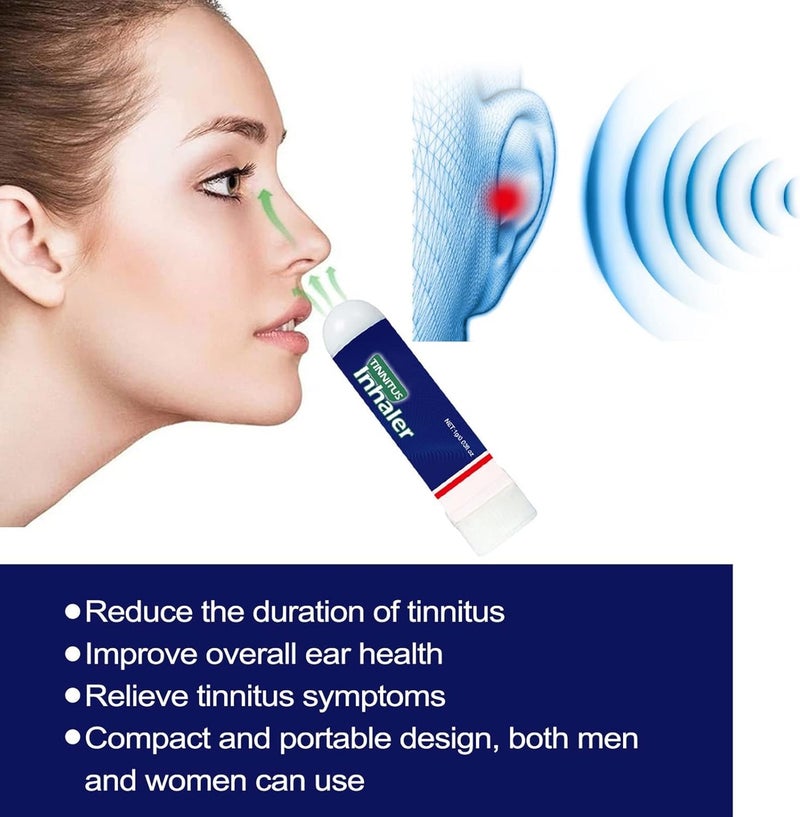 cheekyglo Instant Tinnitus Relief Nasal Inhaler, Tinnitus Relief for Ringing Ears Device, Nasal Inhaler for Sinus Relief, Natural Nasal Inhaler for Tinnitus Symptoms Difficult of Hearing Ear (4PCS) - Image 3