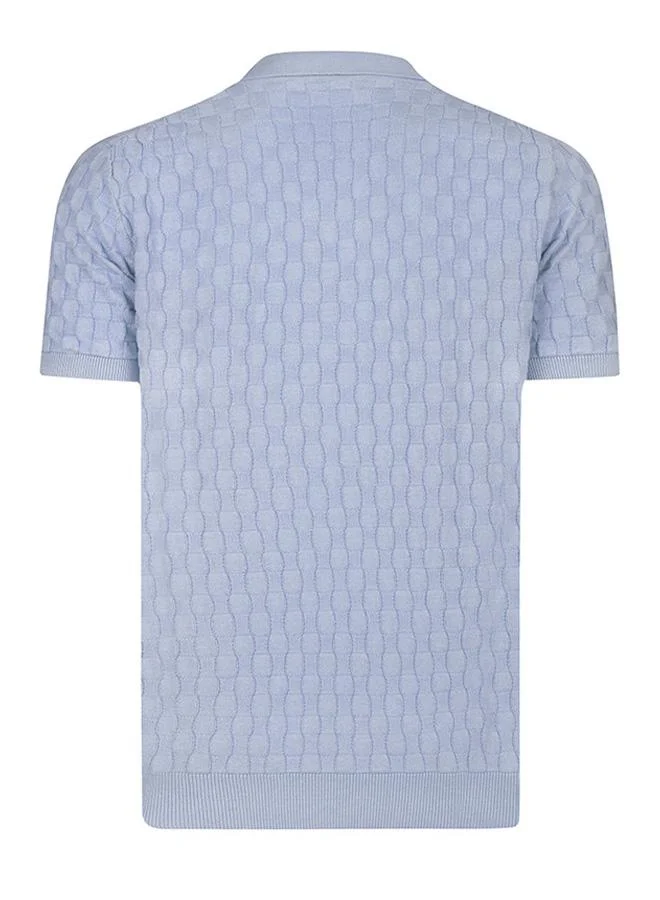 JIMMY SANDERS Tricot Polo Shirt Short Sleeve