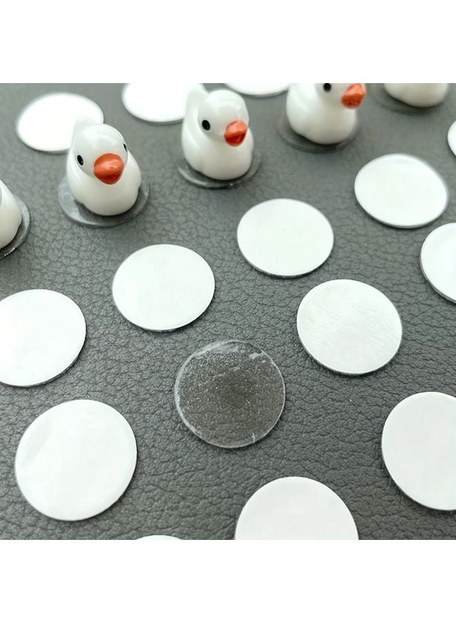 25pcs Double Sided Nano Adhesive Synthetic Rubber Load Bearing Up To 2 2LB Transparent - Image 3