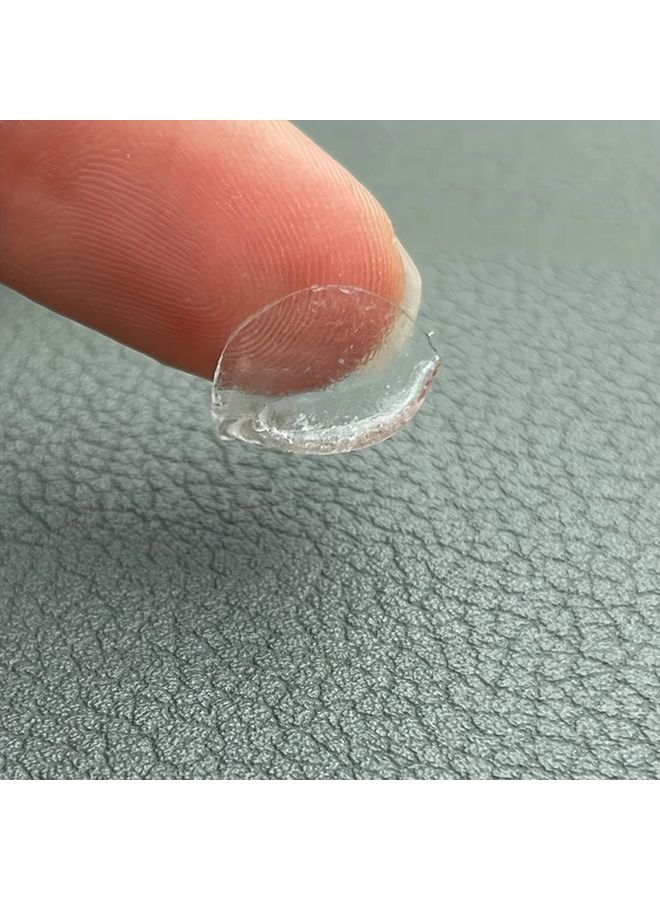 25pcs Double Sided Nano Adhesive Synthetic Rubber Load Bearing Up To 2 2LB Transparent - Image 5