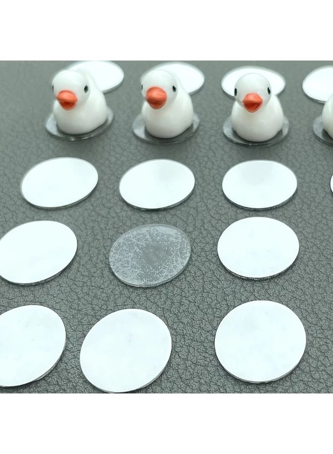 25pcs Double Sided Nano Adhesive Synthetic Rubber Load Bearing Up To 2 2LB Transparent - Image 4