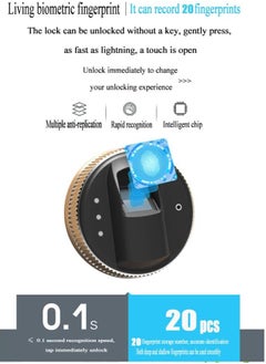 Cool Baby Safe Box with Biometric Fingerprint Lock A4 Document Size Safety Deposit Box for Home Office Shop (25 * 35 * 25) Brown  - Image 5