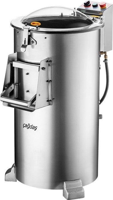 Çağdaş Contemporary Industrial Sandpaper 20 kg / Time Potato Peeling Machine 380V 