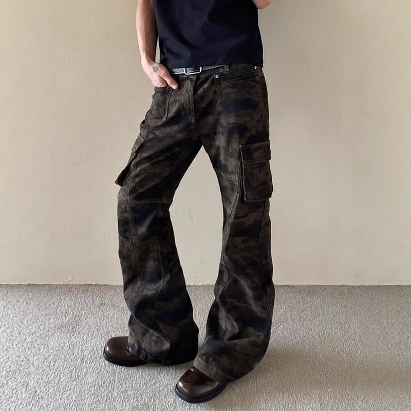Unisex Classic Denim Jeans Loose Fit Daily Outdoor Wear - Image 2