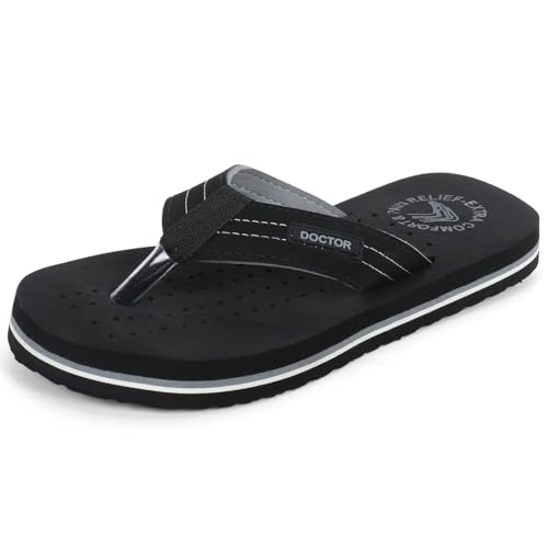 DOCTOR EXTRA SOFT Slipper Care Orthopaedic and Diabetic Comfort Doctor Slipper, Flip-Flop, Cushion, Slides and House Slipper for Men's and boys ULTRA SOFT D-28 - Image 1