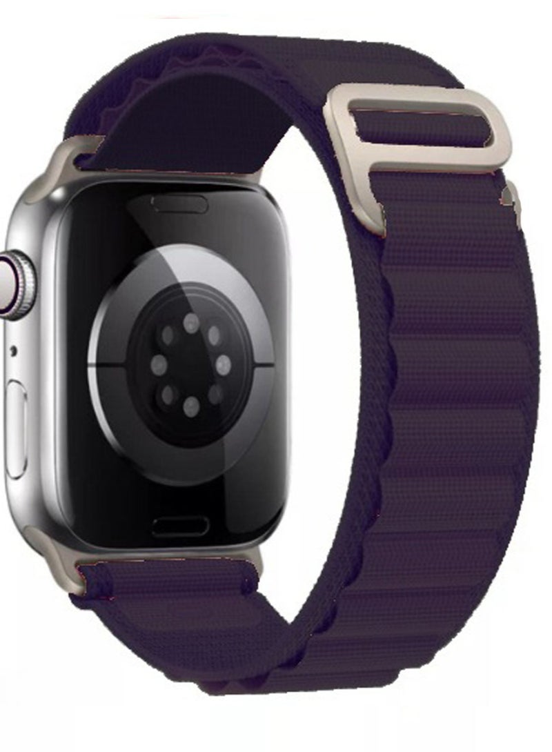 New Apple Watch band  dark mauve color  size 44