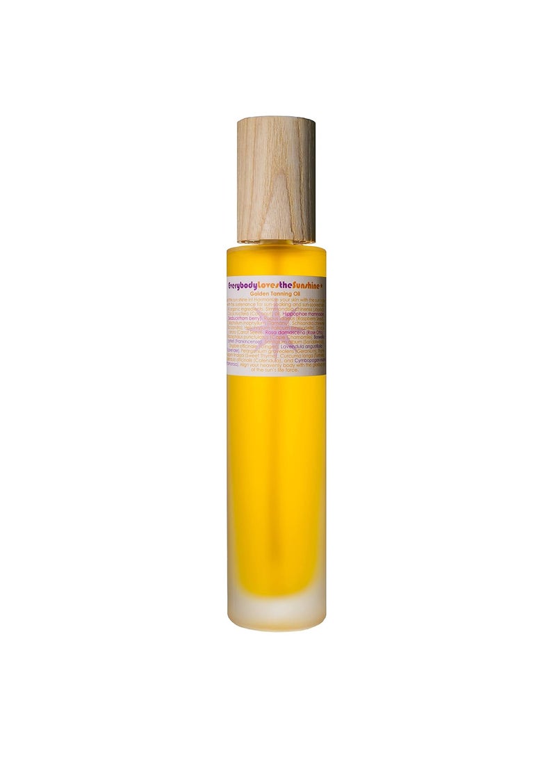 Living Libations LIVING LIBATIONS  Organic Everybody Loves The Sunshine Body Oil  Natural Wildcrafted Clean Beauty 3 fl oz  100 ml 