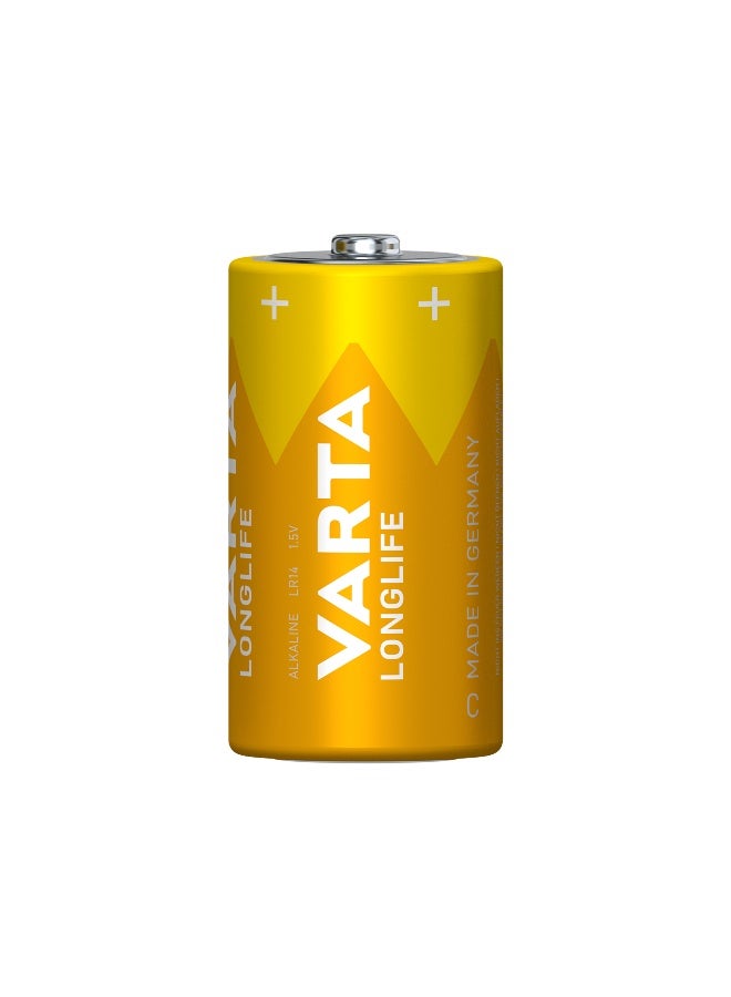 VARTA LONGLIFE C  BLI 2 | Alkaline Energy System | 10 years power in storage guaranteed | High Performance Battery Made in Germany - Image 2
