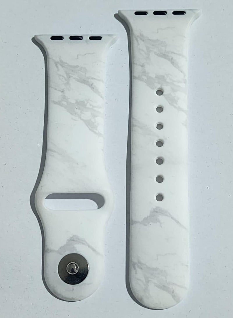 Soft Silicone Replacement Sports Strap For All Apple Watch ALL Series 38mm 40mm 41mm - Multicolour
