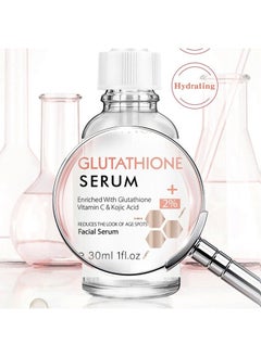 Advanced Glutathione White Serum, Intensive Lightening Facial Serum Whitening The Skin Diminish Sunburn And Dark Spots 30ML - pzsku/Z0095A276757DD47F4CCFZ/45/_/1715669950/366edb0e-76af-46ee-9a3d-82dcc7c3787a