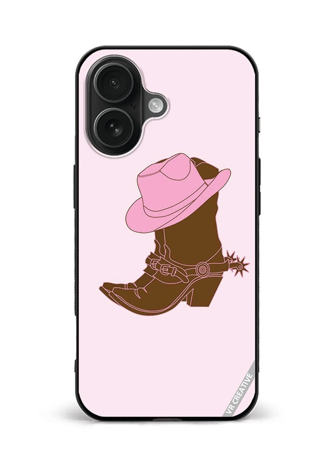 VR CREATIVE Protective Case Cover For Apple iPhone 16 Boots Design Multicolour