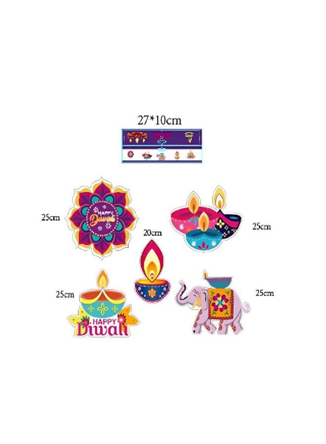 Madhoor Hanging Diwali Paper Decoration - Image 2