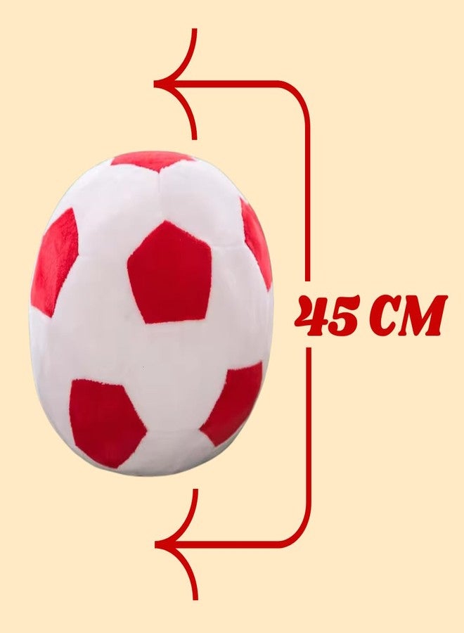 TechMax Solution White & Red Ball Plush Toy - Image 2