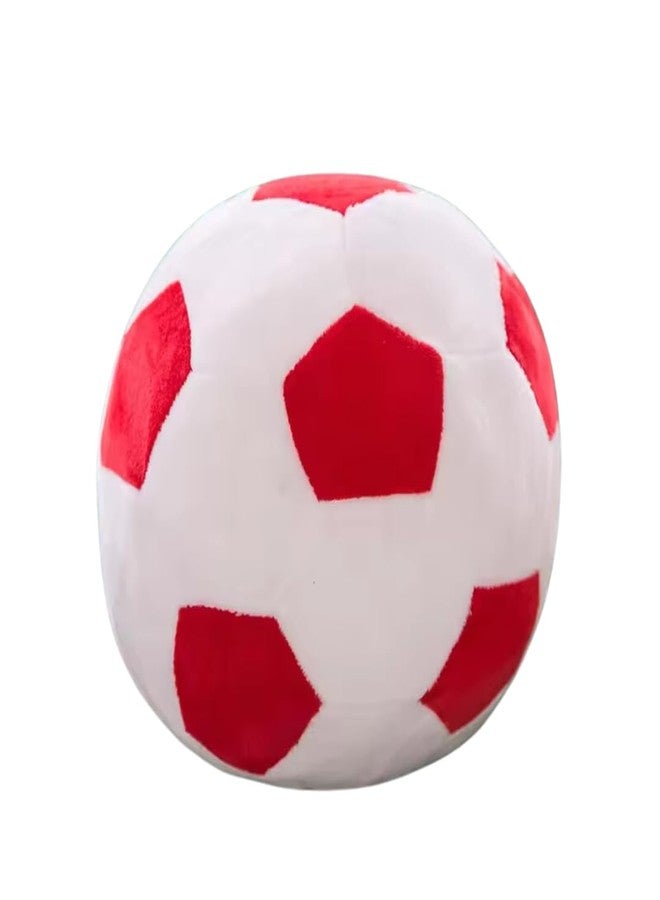 TechMax Solution White & Red Ball Plush Toy - Image 1