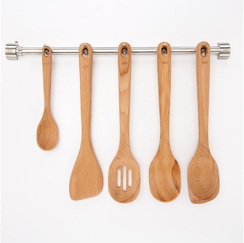 OXO Good Grips Saute Paddle - Solid Beech Wood Cooking Tool - Image 4