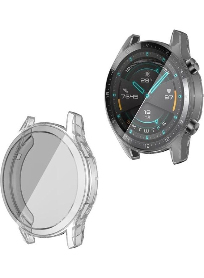 NIBEMINENT TPU All Inclusive Case For Huawei Watch GT2 46mm Clear  - Image 5