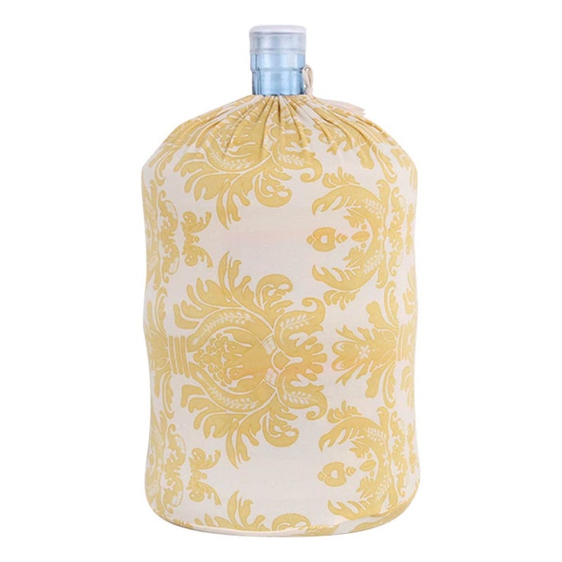 5 Gallon Water Dispenser Bucket Dust Cover Stretchy Fabric Water Barrel Decorative Covers Water Dispenser Bottle Protective Cover Suit for Home Office Hotel