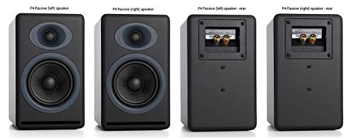 Audioengine مكبرات الصوت السلبية Audioengine P4 | مكبرات صوت مكتبية عالية الأداء 2-طرق (بيضاء) للموسيقى والألعاب والأفلام والاستوديوهات والسكن والمكاتب - Image 3