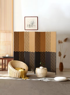 Toshionics 6FT Room Dividers Wall Privacy Screen 4-Panel Foldable ...