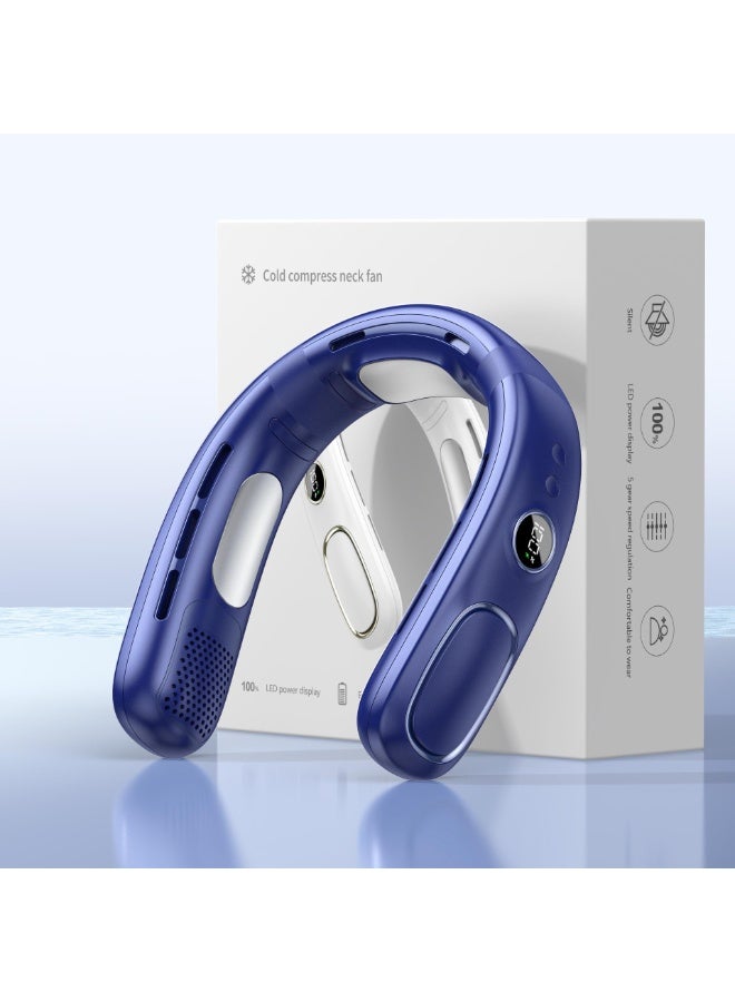 Nariele New USB Semiconductor Cooling Neck Fan