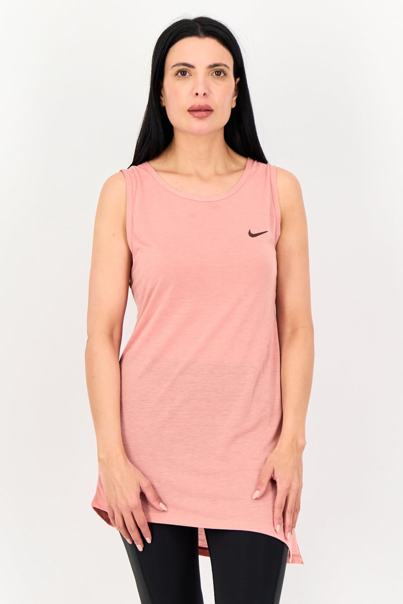 Nike Women Sportswear Fit Sleeveless Training Tank Top, Old Rose - Image 1