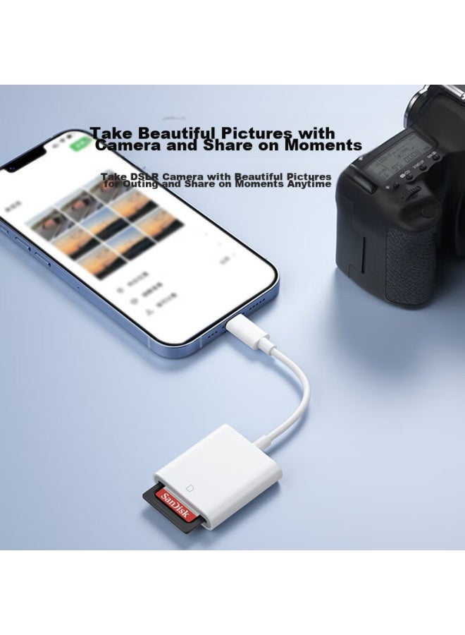 Linkstone Liantuo, Apple Phone Card Reader, Sd Card Storage Card, Camera, Iphone External Tf Memory Card, Lightning Interface, Card Insertion, Transfer And Conversion - Image 2
