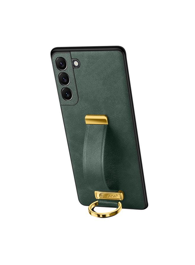 Case For Samsung Galaxy S23 5G PC Hybrid Leather Texture Skin Feel Shockproof Phone Case