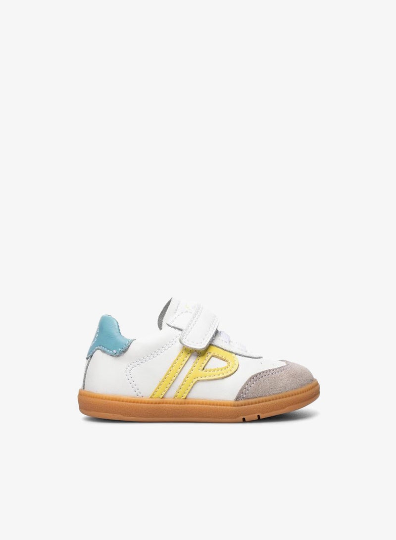 Pablosky Leather Ankle Sneakers With Hook & Loop Closure - Image 2