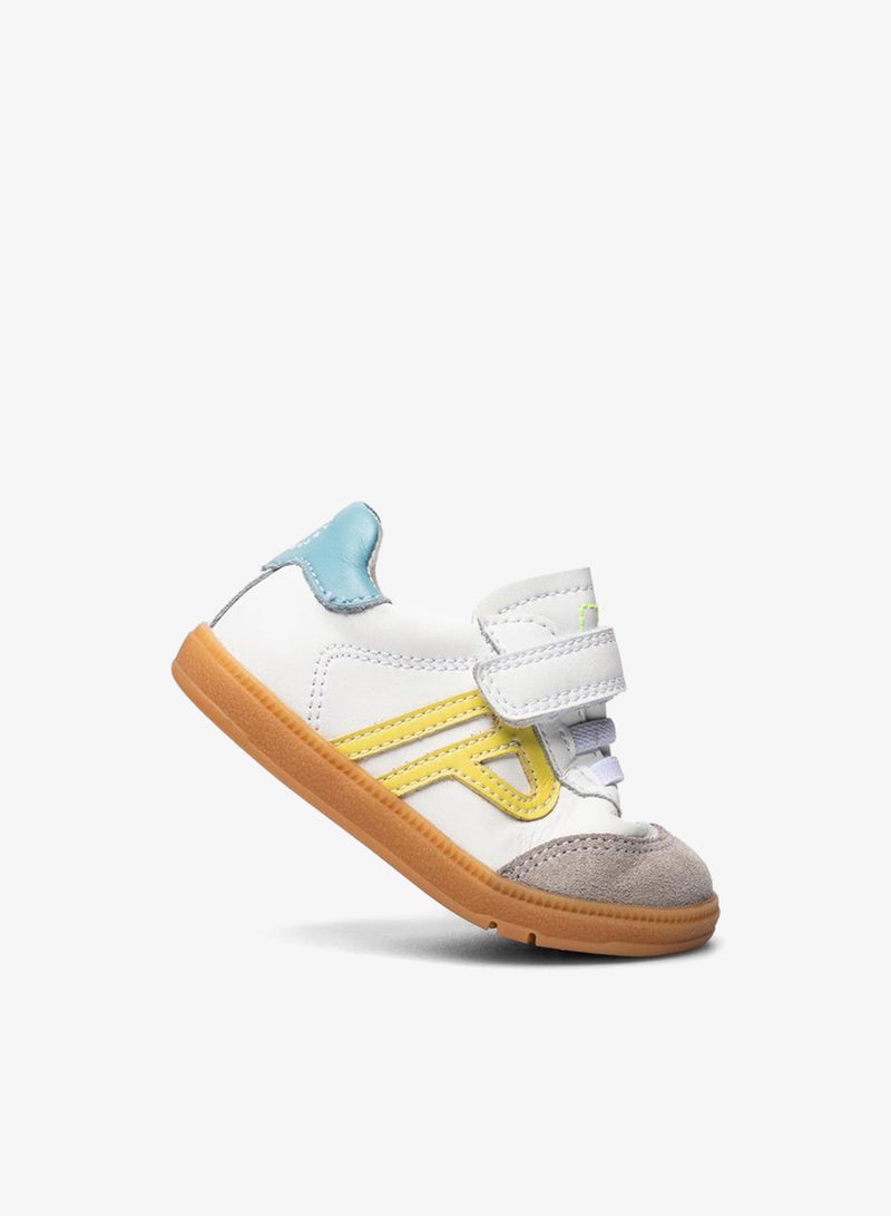 Pablosky Leather Ankle Sneakers With Hook & Loop Closure - Image 5