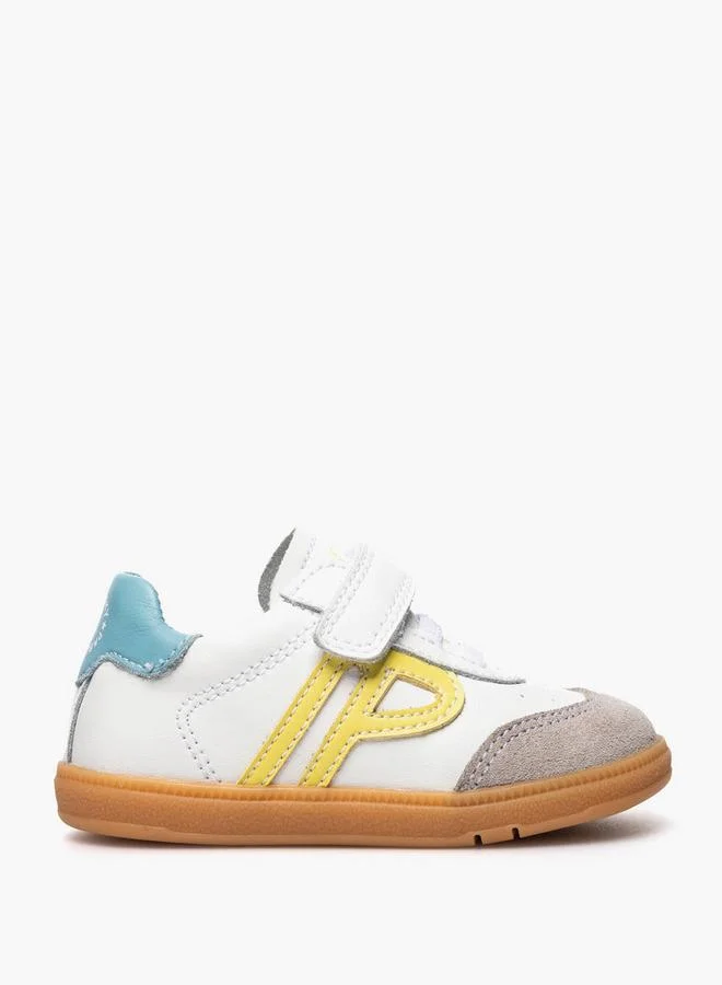 Pablosky Leather Ankle Sneakers With Hook & Loop Closure