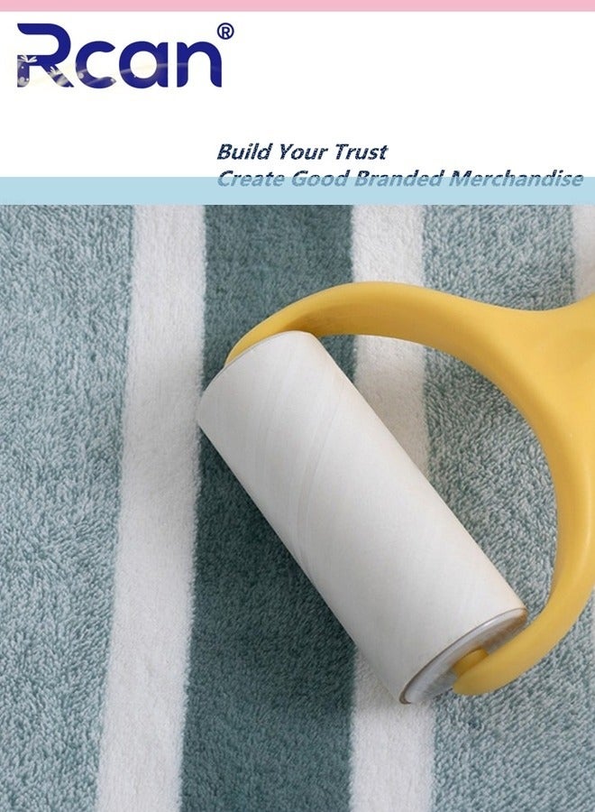 Rcan 3pcs Soft Absorbent Wide Stripe Bath Towel Non Shedding Thickened Towel Shower Towel Suitable for Bathroom 70x140cm Bath Towel and 35x75cm Face Towel - Image 4