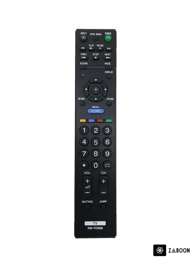 Zaboon Replacement Remote Control For Sony Bravia TV Black