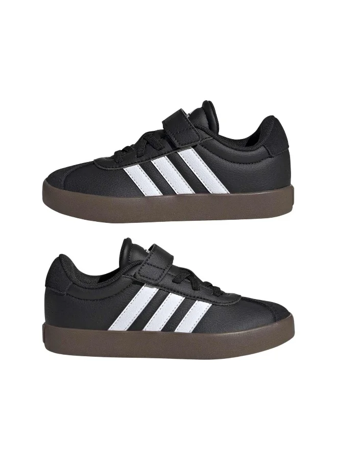 adidas أحذية رياضية أديداس في إل كورت . للأطفال باللون الأسود