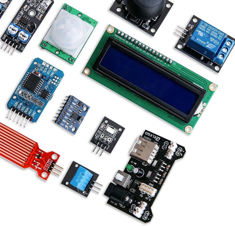 ELEGOO مجموعة وحدات الاستشعار المحسّنة 37 في 1 مع دليل متوافق مع R3 MEGA 2560 Nano - Image 5