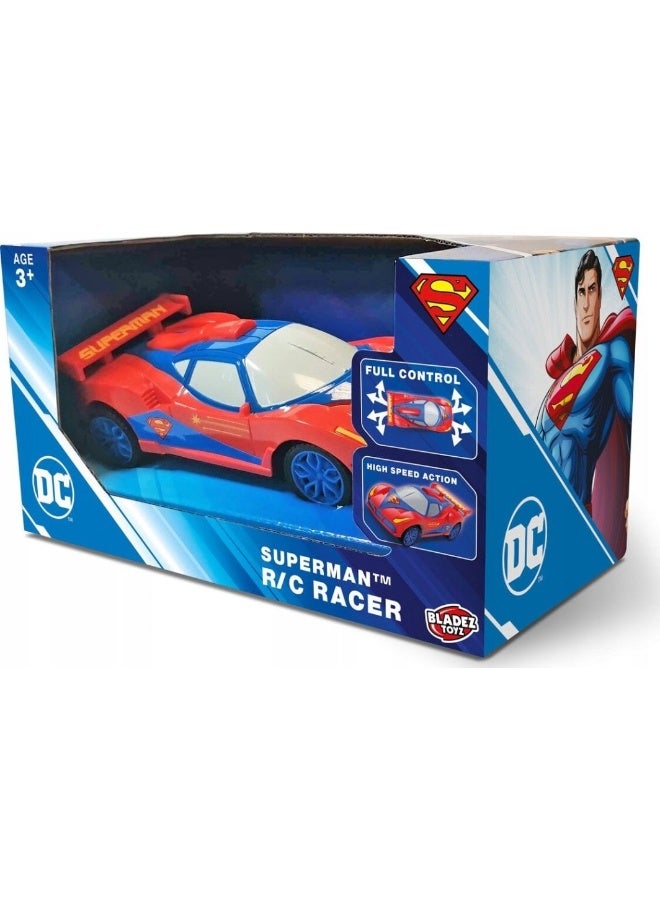 Bladez Toyz سيارة سباق دي سي سوبرمان (1:28، أحمر/أزرق) - Image 1