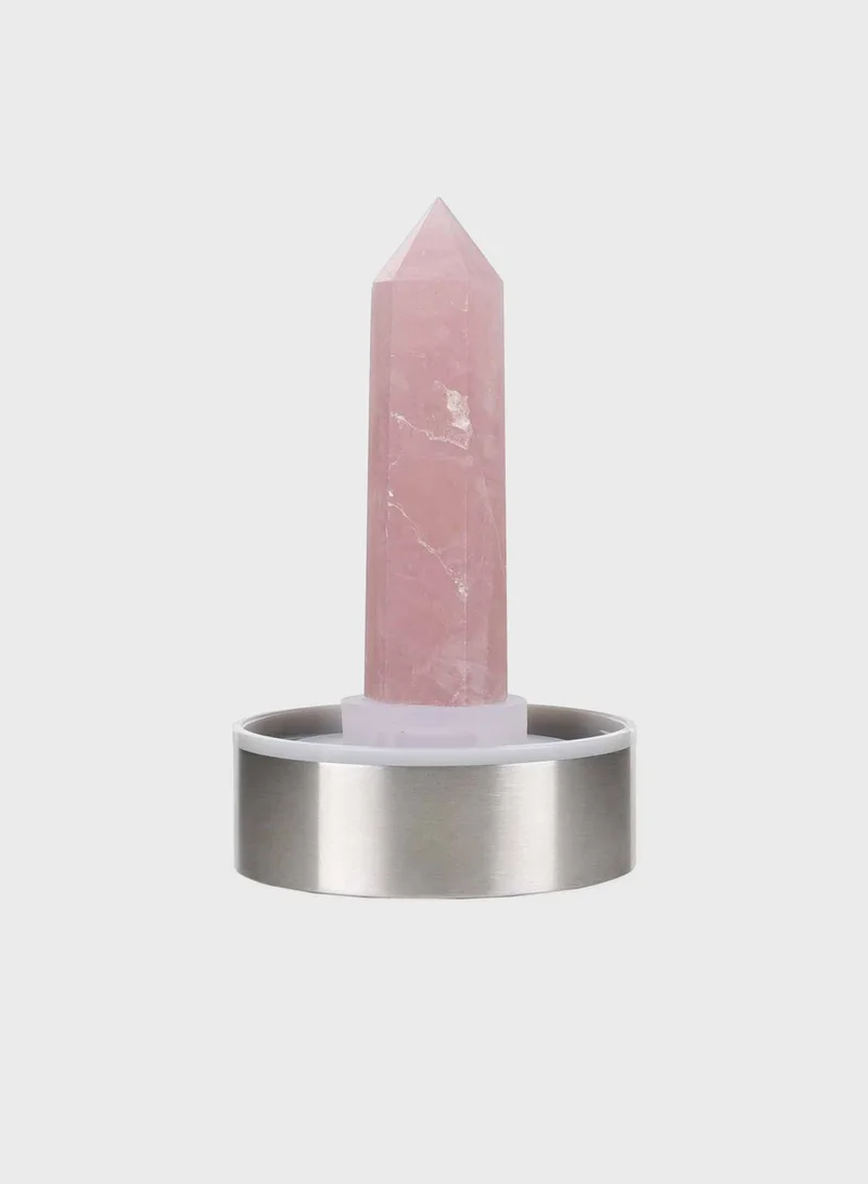 Prickly Pear Rose Quartz Interchangeable Crystal Water Bottle
